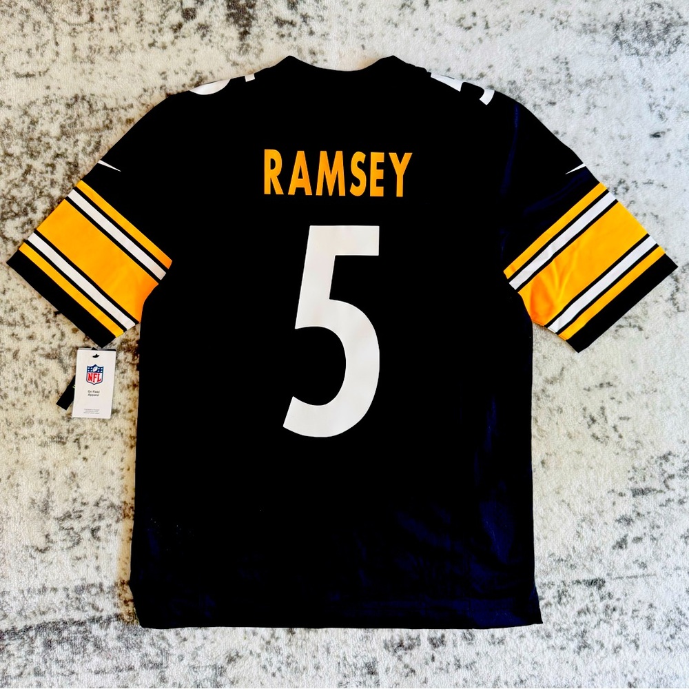Jalen Ramsey 5 Pittsburgh Steelers
Nike Game Jersey NFL Officially Licensed Med
